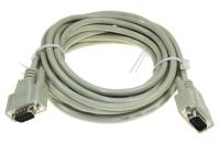 VGA-kabel hane/hane 5,0m 2x15pol-HDD-st. 1:1