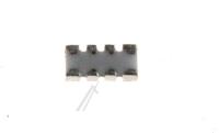0RZZH033273 Motstånd, array MNR04M0ABJ330 33Ω 5% 1/16W 4 SMD R/TP 8P P