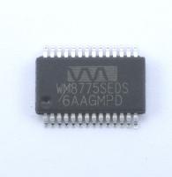1002-001483 IC A/D-omformer WM8775SEDS/R, 24bit, SSOP
