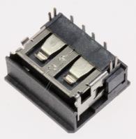 3722-002729 USB innbyggingsbøssing type A