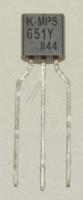 SAMSUNG MPS651Y 0501-002244 TRANSISTOR, SMÅSIGNAL TR, MPS651, NPN, 625MW, TO-92, T