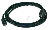 IEEE1394 FireWire kabel 6pol kontakt-4pol kontakt A-B 1,8m
