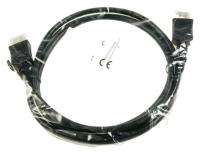 HDMI-hann/hann, 1,5m, HSWE svart (low cost)