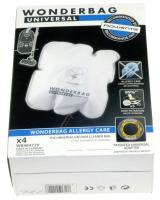 WONDERBAG ALLERGY CARE WB484720 Universaalit pölypussit WONDERBAG ALLERGY CARE 4 kpl