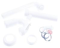 100900 Vandlås PP hvid 1  x40