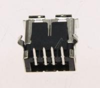 3722-001051 Jack-USB 4P,5.12mm,Au,B