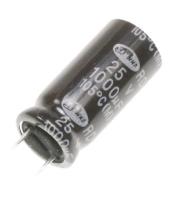 SAMSUNG 1000UF-25V 2401-003139 KONDENSAATTORI, 1000ΜF, 20%, 25V