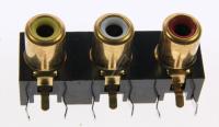3722-001031 RCA-kontakt 3P,3.6mm,#18,A