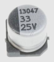 33UF-25V 2402-000147 C-AL SMD 33µF 20% 25V