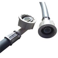 Tilløbsslange 60bar 1,5m lige/vinkel