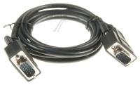 Skjermkabel, HDD15-hann->HDD15-hann HQ, 2,0m