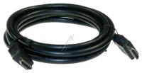 HDMI-A kabel hane/hane, HSWE svart 2m