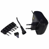 MINWA MWMC15EU/6XC UNIVERSAL LADER/STRØMADAPTER, 3-12V, MAX.1500MA, EU