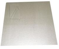 Universal glimmerplate, 1 stk., mål: 300x300x0,40mm