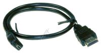 HDMI-uros tyyppi A - HDMI-uros tyyppi D 0,5m HQ