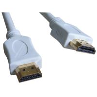 HDMI hann/hann, 2m, hvit HSWE (lavpris)