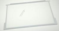 163377 KOMPLETT GLASSHYLLE MED RAMME, 52,5CM X33,5CM