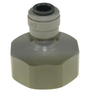 CI320816S Kran-nippel, hunn Ø utvendig 1/4\  (6,3mm) gjenge 3/4\ 