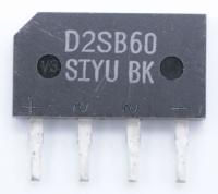 0402-001407 Diodbrygga G2SB60,600V,1,5A,SIP-4,BK
