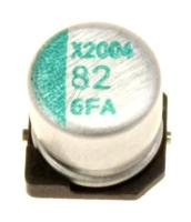 82UF-6,3V 2409-001051 Kondensator C-ORGANIC 82µF,20%,6.3V,WT,TP,6.3x5.9mm,