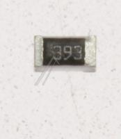 0RH3902C622 Motstand, metallglasert (chip) 39KΩ 1/16W 1608