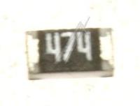 LG 0RJ4703D677 R, 470K OHM 1/10 W5% 1 METAL GLAZE470K OHM 1/10