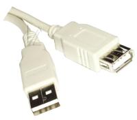 USB-skjøtekabel Type-A hann/Type-A bøssing 5,0m