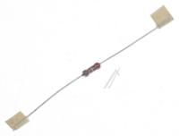 2001-001096 Motstand karbon, 2,2Ω,5%,1/2W,AA,TP,2,4x6,4