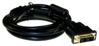 HDMI-pistoke 19-nap. DVI-D-pistoke 18+1-nap. 1,8m HQ
