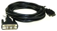 HDMI HANN 19POL./DVI-D HANN 18+1POL., 3,0MTR HQ