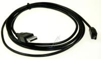 USB-kabel type A hann/mini-USB-B hann, 2m