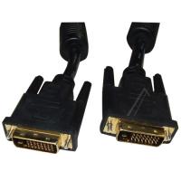 DVI-D hann/DVI-D hann, 2,0m 24+1pin