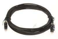 COM OPTISK-LYSLEDERKABEL (Ø=2,2MM)5,0M TOSLINK/TOSLINK