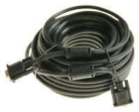 Monitorkabel, VGA hann 15pin/VGA hann 15pin, 20m