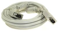 VGA monitorkabel hann/hann HDD15-st->HDD15-st HQ 5,0m