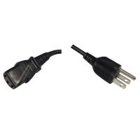 3903-000085 CBF-nätkabel,DT,US,BP3/YES,I(IEC C13/C