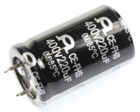 252222R C00928444 Kondensator, elektrolytt 220µF 400V