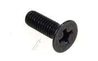 6001-001961 SKRUE, FH,+,-,M4,L12,ZPC(BLK),SWR