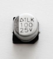 SAMSUNG 2402-001268 C-AL,SMD,100ΜF,+-20%,25V,WT,REEL,8X6.3