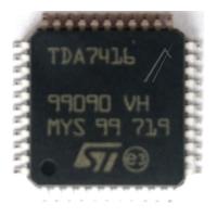 TDA7416 0ILNRSG022A IC digitalsignalprosessor TDA7416 7.5V til 10V 55M