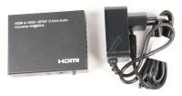 HDMI till HDMI-konverter med SPDIF och 3,5mm stereoutgång (ARC-kompatibel), stödjer 4Kx2K@60Hz
