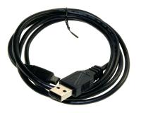 USB-KABEL, TYPE A / MINI-USB 5 PIN, 1,0 MTR