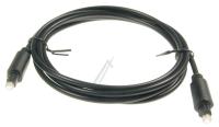 Lyslederkabel (Ø=4,0mm), 1,5m Toslink/Toslink