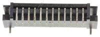 3711-008441 Header-kort til kabelboks 24-polet 2-radet 2mm vinklet