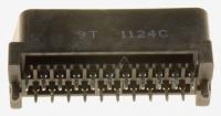 3722-003408 SCART-liitin, 21P, SN, BLK