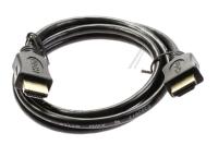 HDMI-A kabel han/han, 1,0m, HSWE sort (lavpris)