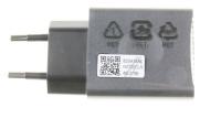 35017024 5A19A464MH TAB LV A7600 laturi 5V1.5A C-P63 EU musta
