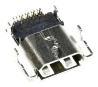 3701-001801 HDMI-hunnkontakt, 19p, 2r, SMD-A, Au