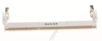 3709-001742 Kontakt for kortplass,204P,0.6mmSMD-A,toppmontert