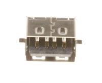 SAMSUNG 3722-003606 USB-KONTAKT 4P/1C, AU, BLK, VINKEL​FORSKYVNING, A